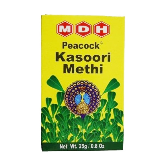 MDH Peacock Kasoori Methi 25g- methi- Honig Patacock Kasuri Methi